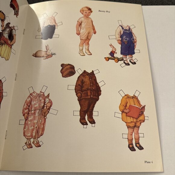 Little Busybodies Paper Dolls In Full Color By Frances Tipton Hunter Book PD3 - Picture 3 of 5